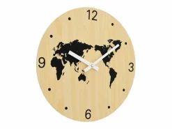 vidaxl Reloj De Pared|Reloj de pared Monet negro/amarillo Ø30 cm