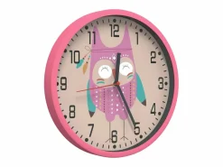 Reloj de pared poliestireno y cristal Ø25,5 cm ES800693^ Online