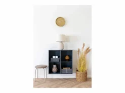 Reloj de pared Rosolini ocre con movimiento silencioso, Ø 30 cm^ebuy24 Outlet