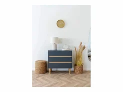 Reloj de pared Rosolini ocre con movimiento silencioso, Ø 30 cm^ebuy24 Outlet