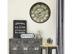Atmosphera Reloj De Pared|Reloj de Pared Sarkis, Diseño Elegante 50 cm, Salón y Comedor