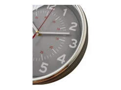 Reloj de pared Second plata/gris Ø29 cm Plateado Discount