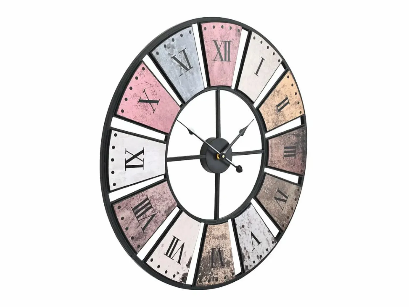 Reloj De Pared|Reloj de pared vintage movimiento cuarzo 60 cm XXL ES635707