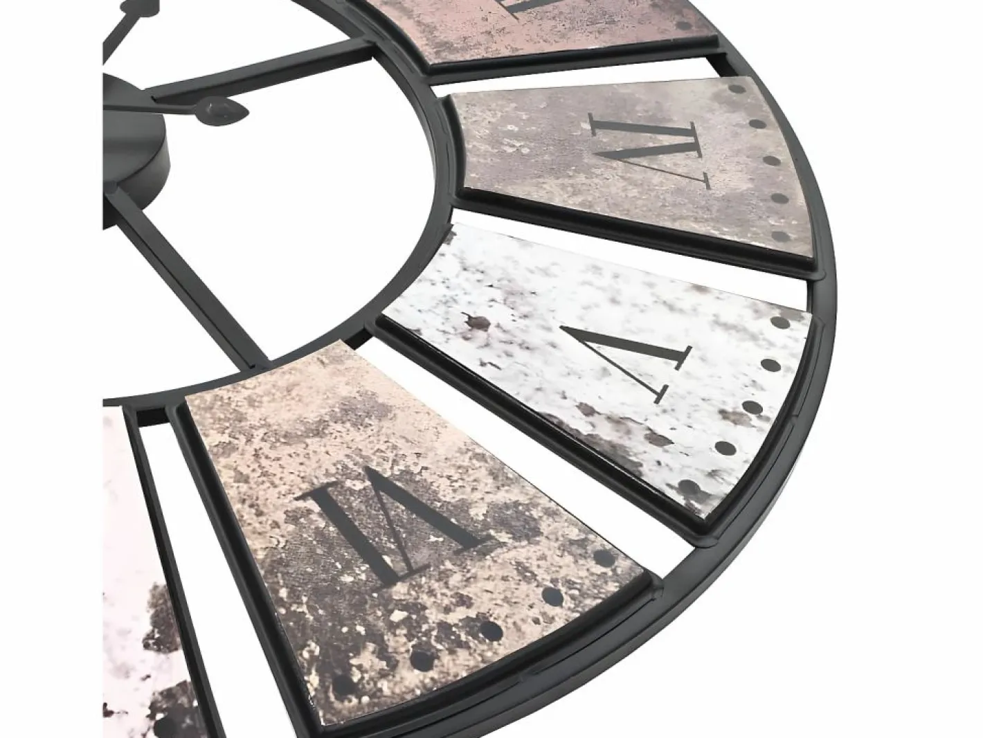 Reloj De Pared|Reloj de pared vintage movimiento cuarzo 60 cm XXL ES635707
