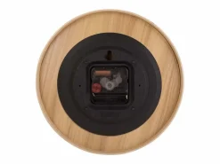 PRESENT TIME Reloj redondo de madera Pure 22 cm Negro Discount