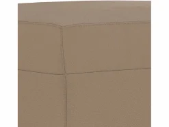 Reposapiés Cappuccino 70x55x41 cm Piel Sintética Marru00f3n Hot
