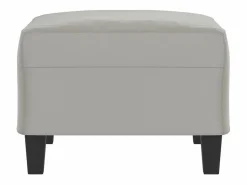 Reposapiés Claro 70x55x41 cm Tejido Microfibra^ Discount