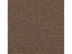 Reposapiés marrón 70x55x41 cm Tela Marru00f3n