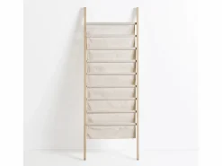 Revistero Xoel en tela y madera con 8 secciones^VS Venta-stock Online