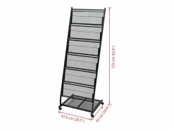 vidaxl Accesorios De Almacenaje|Revistero 47,5x43x133 cm A4