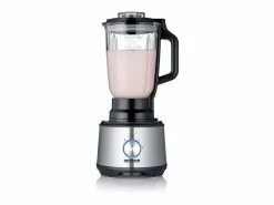 Robot multifuncional KM3892 1200W inox/negro con licuadora 1,5L, 3 discos 2-en-1, molinillo de especias y gancho amasador^Severin Discount