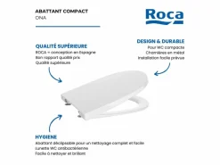 ROCA Tapa y asiento de Supralit® compacto ONA^ Online