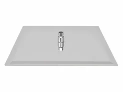 Helloshop26 Rociador de ducha cuadrado de acero inoxidable de 40x40 cm 02_0003093 Gris Online