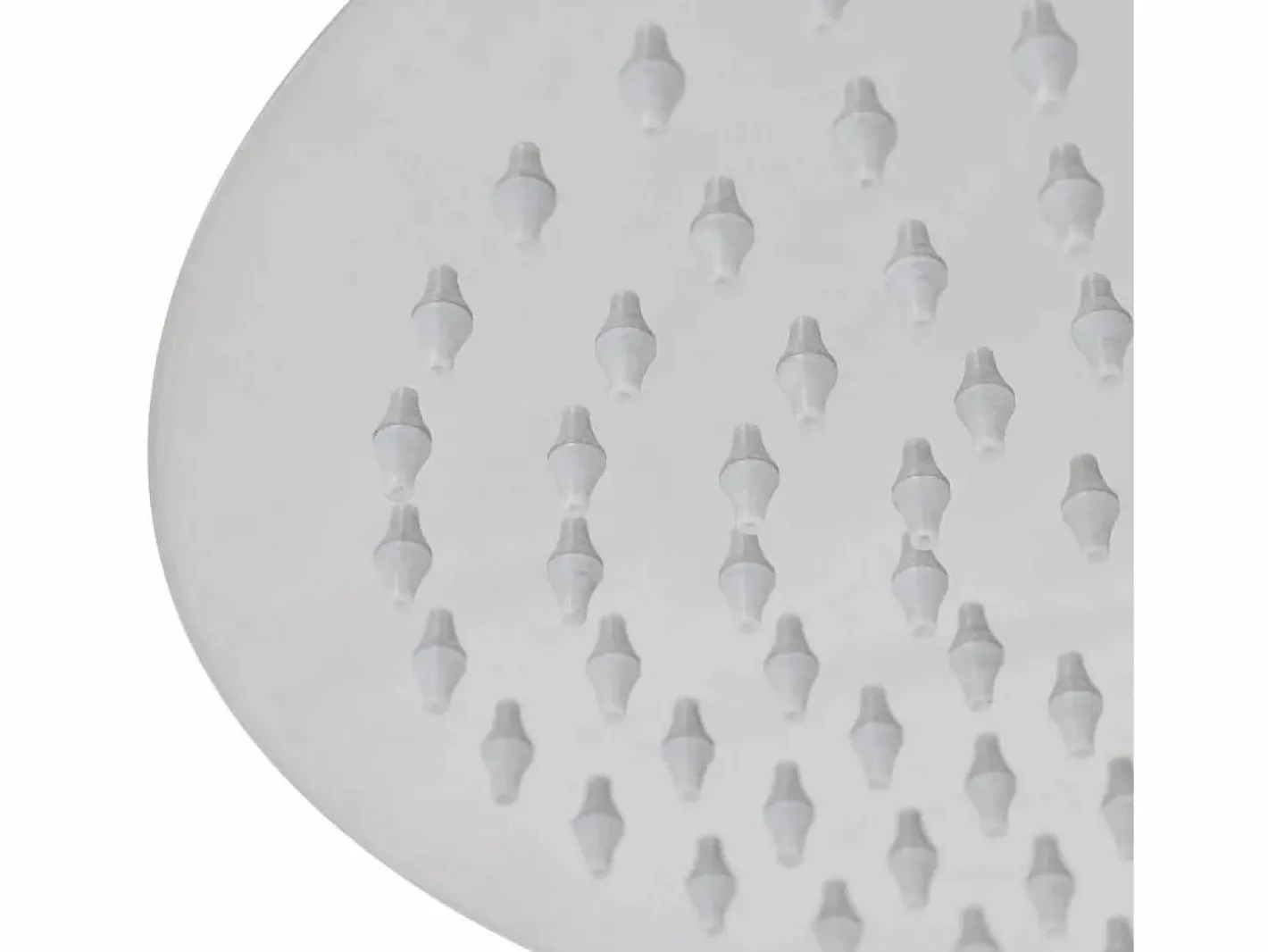 Helloshop26 Rociador de ducha de inmersión redondo de acero inoxidable 40 cm de diámetro 02_0003101 Gris Discount