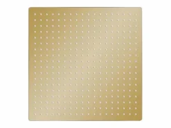 Helloshop26 Rociador de ducha de lluvia cabezal de ducha accesorio de baño acero inoxidable 50 x 50 cm cuadrado dorado 02_0002094 Gris Hot