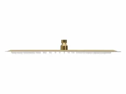 Helloshop26 Rociador de ducha de lluvia cabezal de ducha accesorio de baño acero inoxidable 50 x 50 cm cuadrado dorado 02_0002094 Gris Hot