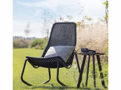 Woood Sillón De Mimbre|Rocking de interior / exterior Tom