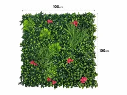 NORTENE Planta Artificial|Rollo jardin vertical villa 100 x 100 1 X 2M