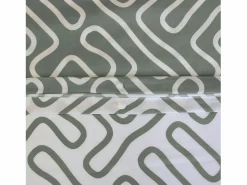 Ropa de cama de microfibra reversibles con estampado de laberinto^ New