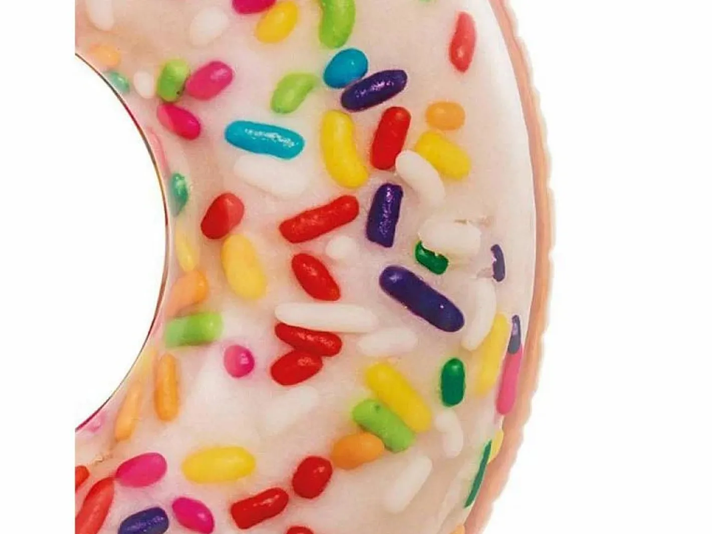 Rueda hinchable gigante Sprinkle Donut +9A blanco Ø99 cm^Intex Discount