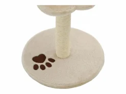 Garden Furniture Juego De Animales|Runi Rascador para gatos con poste de sisal 40 cm y marrón