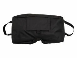 Sombrilla|Saco de arena para sombrilla, 2 bolsas rellenables de 50 kg, tela Oxford, negro (50 x 50 x 18 cm)