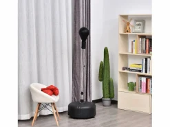 Homcom Saco de boxeo de pie ø48x154 cm Negro Hot