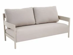 Salón de jardín de aluminio 4 plazas - Beige - LOMAM de^MYLIA Online