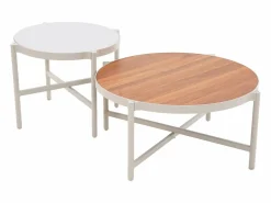 Salón de jardín de aluminio 4 plazas - Beige - LOMAM de^MYLIA Online