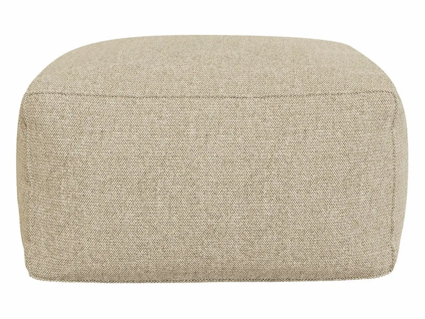 Salón de jardín de tela para 4 personas: 1 sofá, 1 Chaise longue y un puf - - NOUMARA de^MYLIA Hot