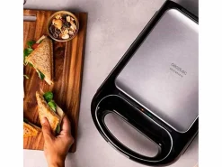 Pequeño Electrodoméstico|Sandwichera Cecotec Rock'nToast Family 1500W inox