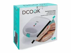 Sandwichera Gallery Dcook 750W 2 raciones /azul Blanco Clearance