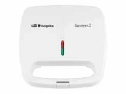 Sandwichera Orbegozo SW4915 800W base antideslizante blanco Negro
