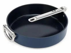 Joseph Joseph Material Y Utensilios De Cocina|Sartén antiadherente Space 28 cm (11"), mango plegable, apta para inducción y horno hasta 232°C, almacenamiento compacto