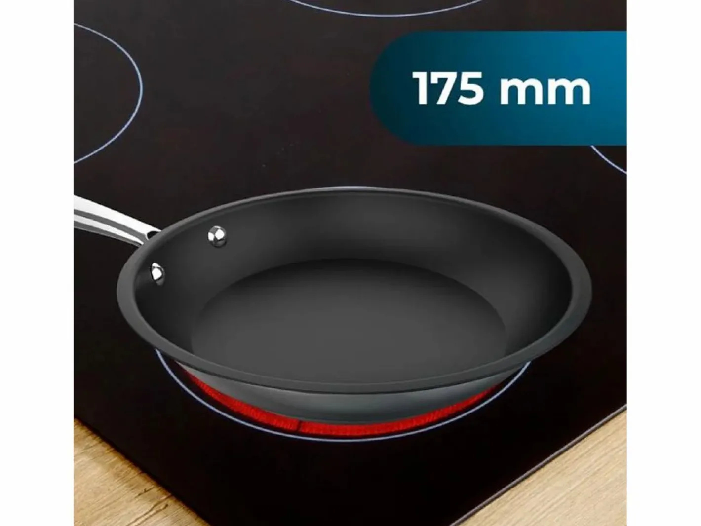 Material Y Utensilios De Cocina|Sartén Cecotec Polka Classy 24 Bucket Steel acero inox Ø24 cm