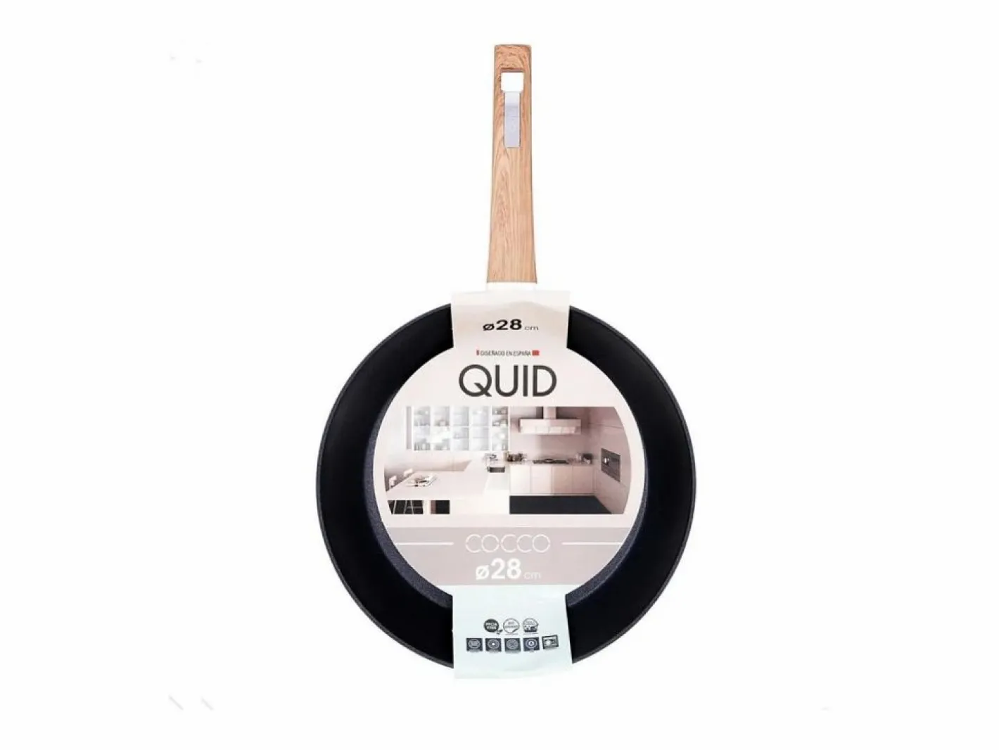 Material Y Utensilios De Cocina|Sartén Cocco Quid aluminio forjado /natural Ø26 cm