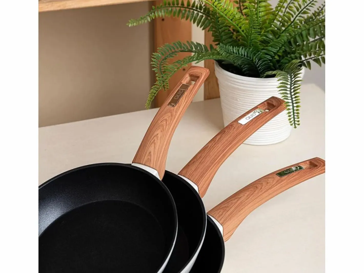 Material Y Utensilios De Cocina|Sartén Cocco Quid aluminio forjado /natural Ø26 cm