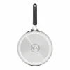 Lagostina Material Y Utensilios De Cocina|Sartén Esperta Triply 24 cm Acero Inoxidable Antiadherente Titanio Todos los Fuegos Inducción