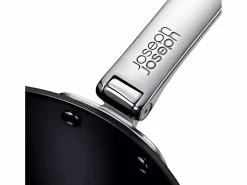 Joseph Joseph Material Y Utensilios De Cocina|Sartén pequeña Space 15 cm (1.4 qt), antiadherente, con mango plegable y tapa, apta para inducción y horno hasta 232°C