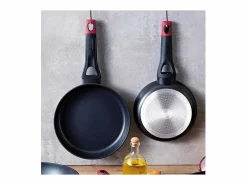 Sartén Óptima+ aluminio forjado negro/rojo Ø24 cm^Pyrex Sale