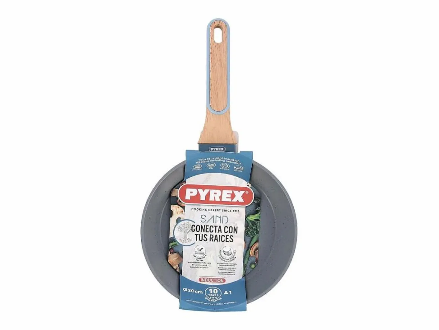 Pyrex Material Y Utensilios De Cocina|Sartén Sand aluminio forjado azul/ Ø26 cm