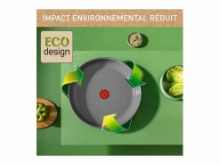 Sartén Ingenio Renew 28 cm, cerámica antiadherente, inducción, mango desmontable, fabricada en Francia^Tefal Online