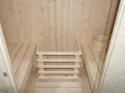 VOGUE SAUNA Sauna de exterior 2 plazas, Ancho 185 x Prof. 120 x Alt. 190 cm, ISOKYRO Color natural claro Best