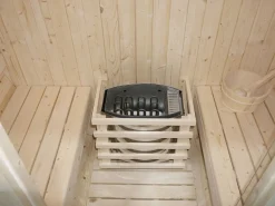 VOGUE SAUNA Sauna de exterior 2 plazas, Ancho 185 x Prof. 120 x Alt. 190 cm, ISOKYRO Color natural claro Best