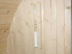 VOGUE SAUNA Sauna De Exterior|Sauna de exterior de 6 plazas, Ancho 185 x Prof. 220 x Alt. 190 cm, ISOKYRO