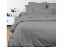Soleil d'ocre Sábana Encimera|Sábana de algodón percal 180x290 cm CAMILLE , por Songe de Camille