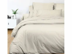 Soleil d'ocre Sábana de algodón 240x300 cm PERCALE crudo Beige Sale