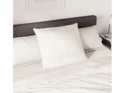Soleil d'ocre Sábana encimera de polialgodón 180x290 cm PERCALE lino, por Beige