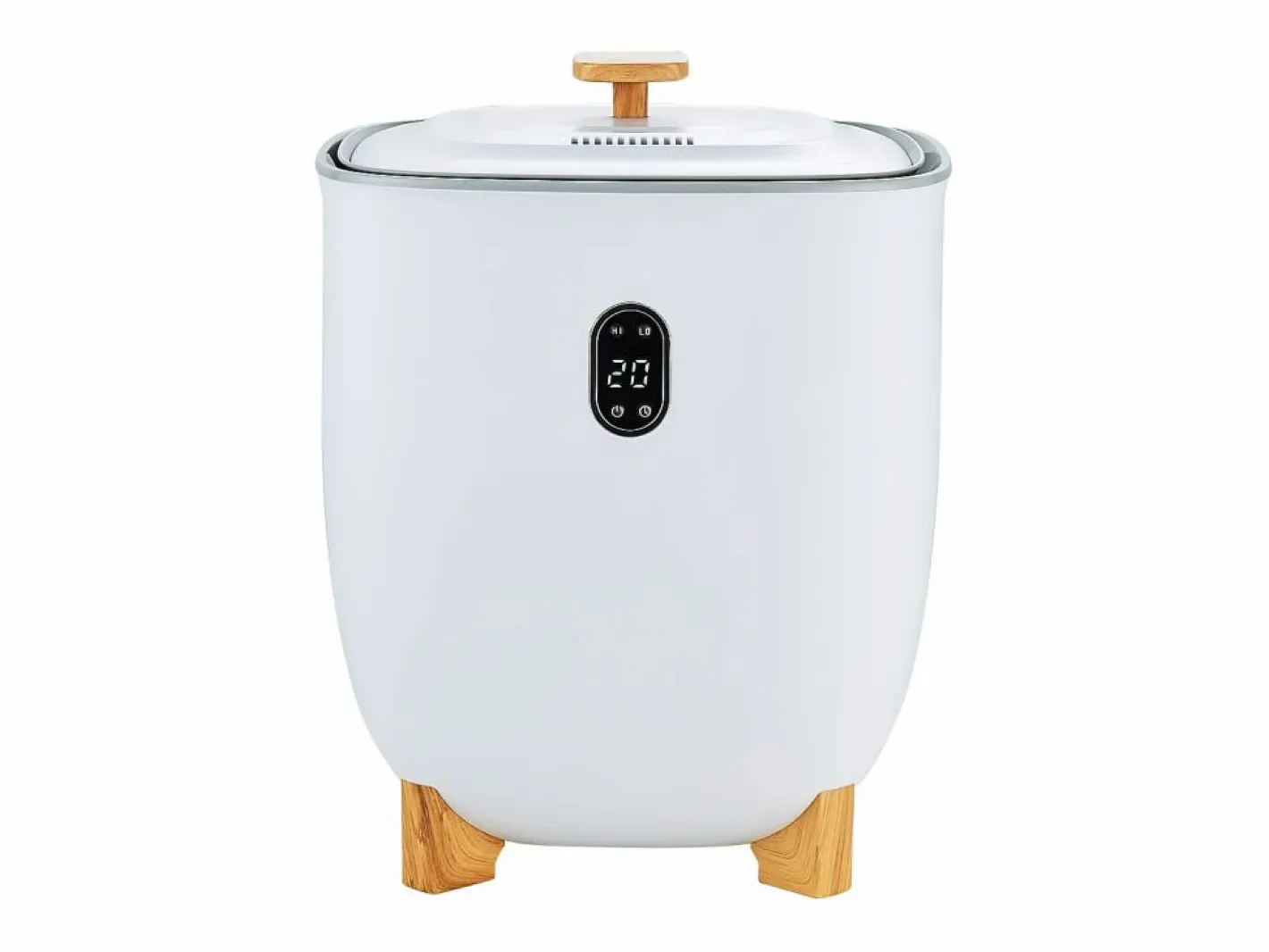 Toallero Eléctrico|Secador de Toallas SucceBuy, Balde Calentador de Toallas 25L, Pantalla LED, Calentamiento por el Fondo, Minutería,