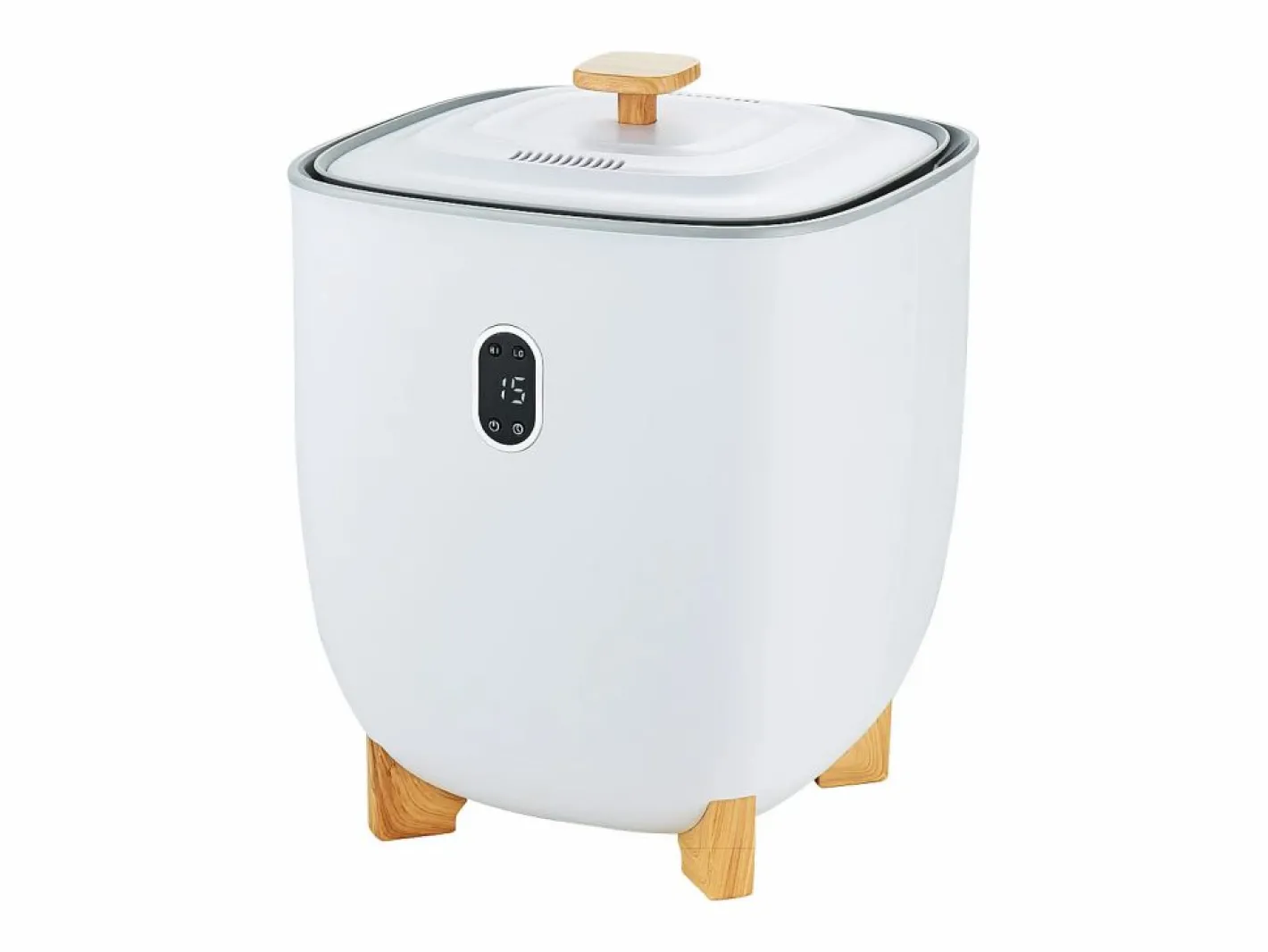 Toallero Eléctrico|Secador de Toallas SucceBuy, Balde Calentador de Toallas 25L, Pantalla LED, Calentamiento por el Fondo, Minutería,